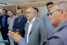 گزارش تصویری از بازدید رئیس و اعضای هیأت رئیسه از مرکز رشد دانشگاه صنعتی شاهرود